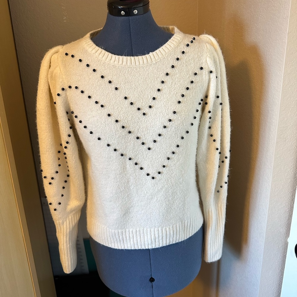 Express Off White Sweater